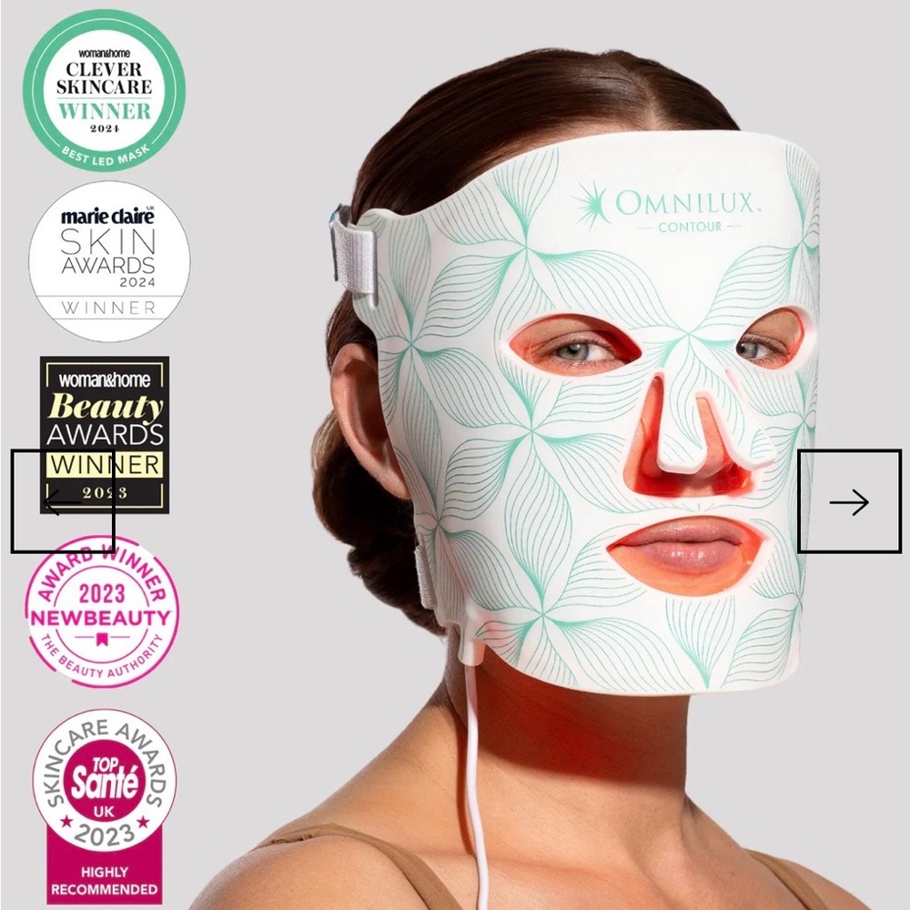 Omnilux Contour Face LED light mask - Picture 2 of 9